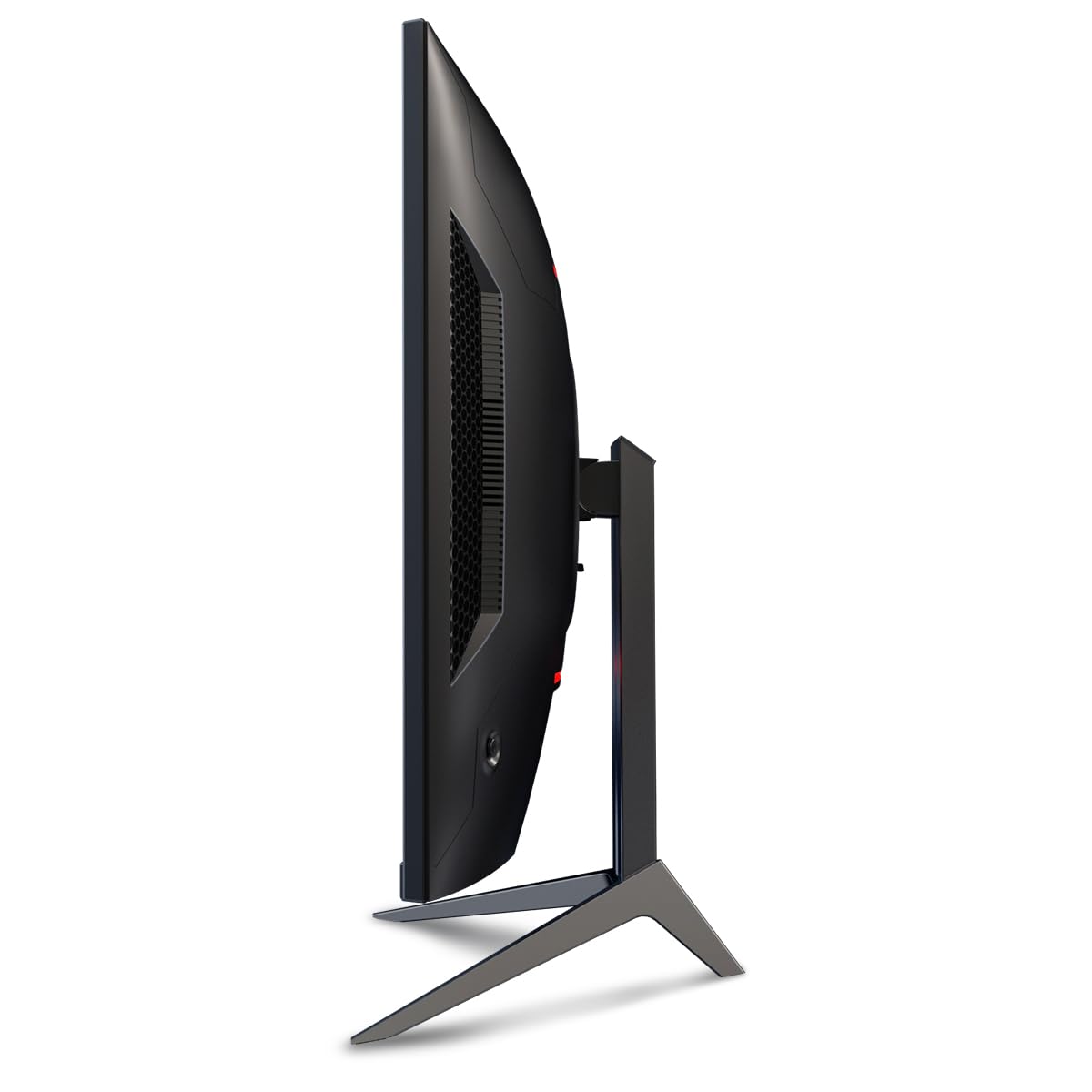 LC-POWER 27 Zoll Curved Gaming Monitor, QHD 2K 2560 x 1440, 165Hz, 1ms, HDR, VA 1500R PC Bildschirm, AMD FreeSync™ Premium, 4000:1, 99% sRGB Color Gamut, Blaulicht Reduktion, VESA, HDMI, DP