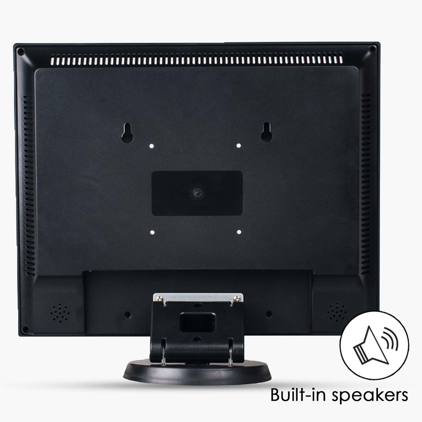 JaiHo 12 Zoll CCTV Monitor Audio Video Display, 4:3 Kleiner PC Bildschirm mit HDMI/VGA/BNC/AV/USB LCD Monitore für House Überwachungs Kamera PC DVD DVR Raspberry Pi, 800x600