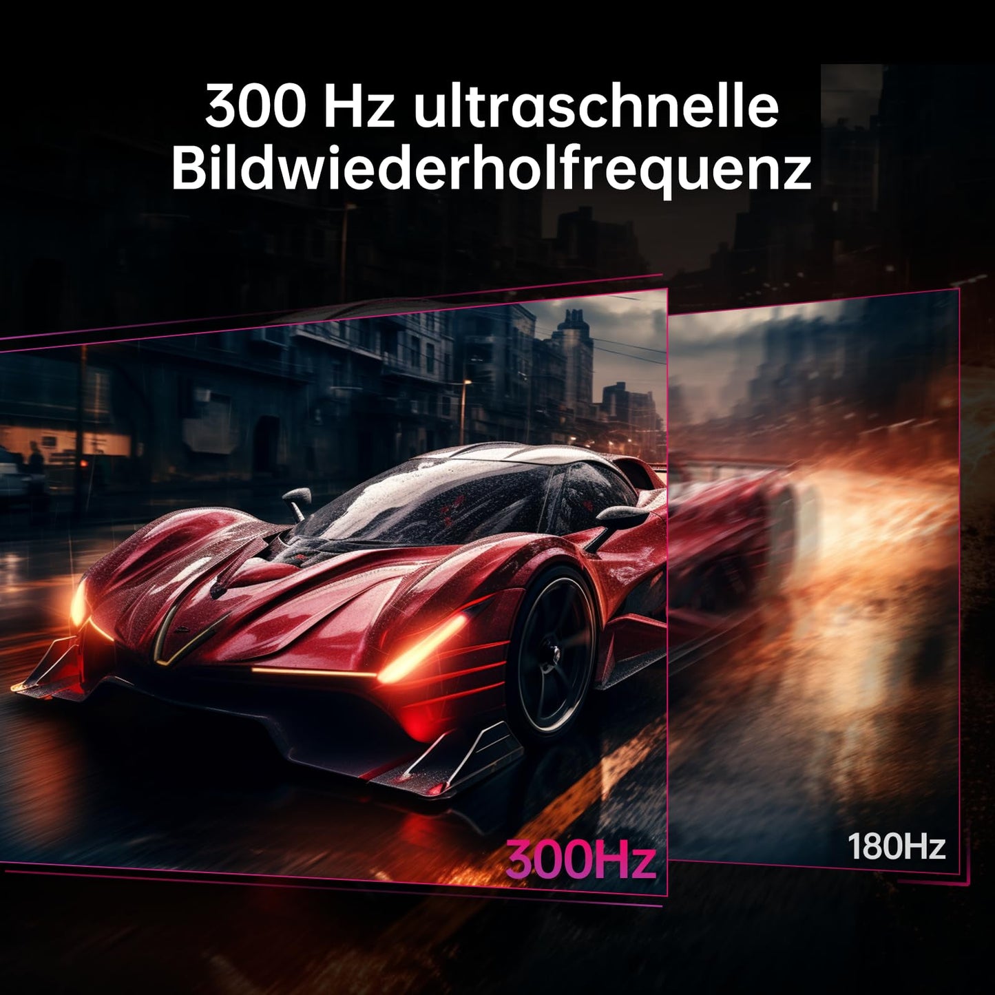 KTC Gaming Monitor 25 Zoll | 300Hz (OC 320Hz) | FHD 1080P | Fast IPS Panel | 1ms | Adaptive-Sync | HDR10 | 119% sRGB | HDMI x2, DP x1 | Schwenken, Heben Stand | Wandmontage VESA 100 * 100mm | H25Y7