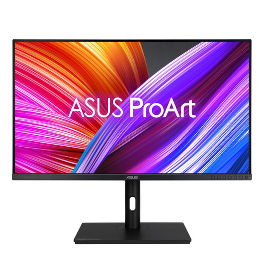 ASUS ProArt PA328QV - 31.5 Zoll WQHD Professioneller Monitor - 16:9 IPS, 2560x1440 - ergonomisch, Pivot, Calman, hohe Farbtreue, HDR 10 - DisplayPort, HDMI, USB-Hub, schwarz